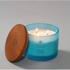 11oz 3-Wick Mind And Body Nourish And Renew - Chesapeake Bay Candle -Decor Vista GUEST aabecffe 0cec 4e12 b3e2 d4fc6be891de