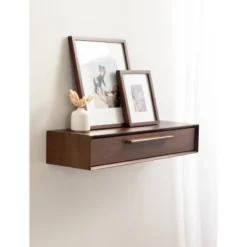 Kate & Laurel All Things Decor 30"x9"x6" McCutcheon Floating Shelf Walnut Brown -Decor Vista GUEST ab8dc2dc 5e9b 42bb abcc 7c68bef69f49