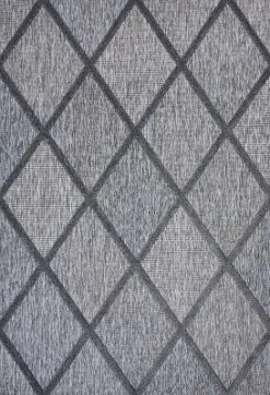 Salines Diamond Trellis Indoor/Outdoor Area Rug - JONATHAN Y