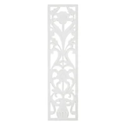 Hand Carved Wood Decorative Wall Panel White - American Art Decor -Decor Vista GUEST ad11d63d c065 4671 b9fb d85b85cb7bea