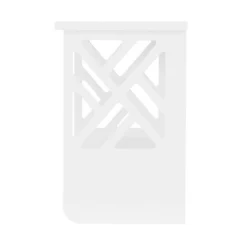 Coventry Bath Shelf With Two Towel Rods White - Alaterre Furniture -Decor Vista GUEST adaa80db bea7 43f8 a8b8 f7025ae230b6