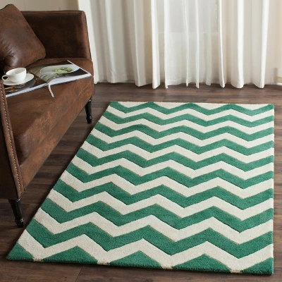 Chevron Tufted Rugs - Safavieh 3 Chevron Tufted Rugs - Safavieh