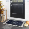 1'6"x2'6" Home Sweet Home Doormat Navy - Threshold™ -Decor Vista GUEST af04a95c 850c 4ecb b98f 974abcc827ab