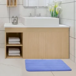 PiccoCasa Memory Foam Bathroom Rugs Non-Slip And U-shaped Toilet Mat 2 Pcs -Decor Vista GUEST af6c0e14 c615 4598 bfb5 80cb40568bfc
