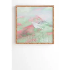 Caleb Troy Banff Painted Christmas Bamboo Framed Wall Art - Deny Designs -Decor Vista GUEST af908922 c43a 4836 b3e9 fe85f9620ce3