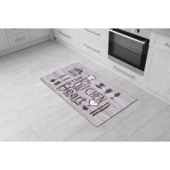 World Rug Gallery 'Kitchen Is The Heart Of The Home' Anti-fatigue Mat