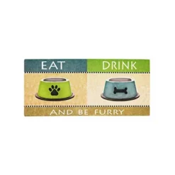 Evergreen Indoor Outdoor Doormat Bundle Set Of 4 - Frame And 3 Welcome Paw Print Pet Inserts -Decor Vista GUEST b0215bba e69d 4619 816c f115a8ac4174