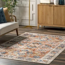 NuLOOM Annica Multi Medallion Machine Washable Area Rug -Decor Vista GUEST b0dffaba d04a 478f 8c3c 0c97bbad2ea8