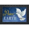 Briarwood Lane Peace On Earth Dove Christmas Doormat Olive Branch Indoor Outdoor 30" X 18" -Decor Vista GUEST b1686bcd 9310 40c2 8500 306b4fae9a32