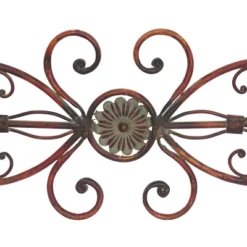 Rustic Metal Ornamental Wall Decor Brown - Olivia & May -Decor Vista GUEST b1a389cf 88d6 4cca ad59 d321468b9387