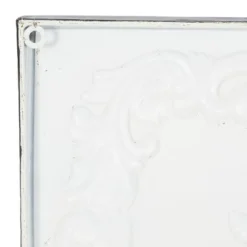 Metal Fleur De Lis Embossed Wall Decor Set Of 4 Brass - Olivia & May -Decor Vista GUEST b1bf2129 31f5 4bc0 855b 955337c7f29d