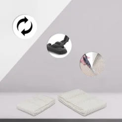 Nevlers Dual Surface Rug Pad 9'x12' - White -Decor Vista GUEST b2287e6b 072b 43de 95e7 89298bf3318d 1