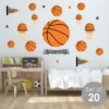 Big Dot Of Happiness Nothin’ But Net - Basketball - Peel And Stick Sports Decor Vinyl Wall Art Stickers - Wall Decals - Set Of 20 -Decor Vista GUEST b35c4423 ffd4 4eb5 ade4 ec91a544ea44
