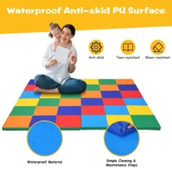 Costway 58'' Toddler Foam Play Mat Baby Folding Activity Floor Mat Home School Daycare 15 Costway 58'' Toddler Foam Play Mat Baby Folding Activity Floor Mat Home School Daycare -Decor Vista GUEST b4b044e8 2cf9 462f a819 45be97b76c8c