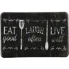 J&V Textiles 24" X 36" Anti-Fatigue Kitchen Floor Mat Eat Laugh Live: Eating Mat, Kitchen Rug, Indoor Outdoor Use -Decor Vista GUEST b50e39c9 7943 4562 9799 4af5f9bb295f