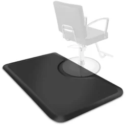 Saloniture 3 Ft. X 5 Ft. Salon & Barber Shop Chair Anti-Fatigue Floor Mat -Black Rectangle -Decor Vista GUEST b684c786 6fd7 4d78 823c ca905293a3e1