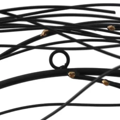 LuxenHome Black Metal Windy Tree Wall Decor -Decor Vista GUEST b7e2bc55 66a1 4e0d a972 36d90b638e81