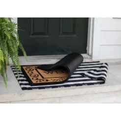 BirdRock Home Layered Welcome Mat With Vinyl Backing For Door Entryway 30 X 42 11 BirdRock Home Layered Welcome Mat With Vinyl Backing For Door Entryway 30 X 42 -Decor Vista GUEST b8c4c96a 117e 43aa 8379 f440b959e742