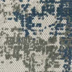 Trinity Modern Distressed Abstract Patio Area Rug Beige/Blue - Captiv8e Designs -Decor Vista GUEST b92a10d9 8e90 487f 8650 ab1a92d9b2f5