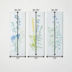 Sullivans Herb Inspired Wall Panel Set Of 3, 35.75"H Multicolored 7 Sullivans Herb Inspired Wall Panel Set Of 3, 35.75"H Multicolored -Decor Vista GUEST b948034c 69fd 412a ab8c af8c1e9e6fe1