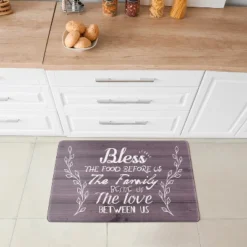 World Rug Gallery Bless Anti-Fatigue Standing Mat -Decor Vista GUEST b9796938 cf32 4b85 ae32 fdb76bb98297
