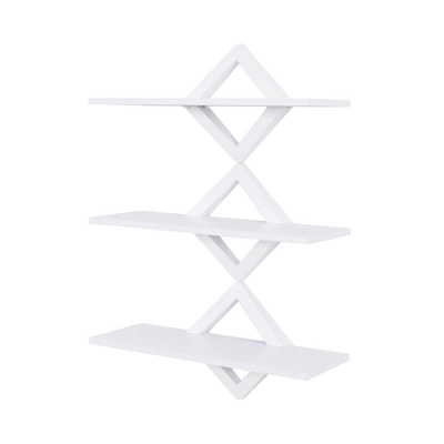 40" X 27.5" Three Tier Diamonds Shelving System - Danya B. 7 40" X 27.5" Three Tier Diamonds Shelving System - Danya B. - Image 5