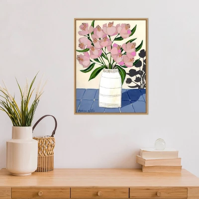 18" X 24" Spring Florals 5 By Marisa Anon Framed Canvas Wall Art - Amanti Art 6 18" X 24" Spring Florals 5 By Marisa Anon Framed Canvas Wall Art - Amanti Art - Image 4