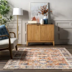 NuLOOM Annica Multi Medallion Machine Washable Area Rug -Decor Vista GUEST ba1989ec 2b18 44cd 90fb 2df75166ca4a