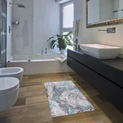 World Rug Gallery Contemporary Marble Anti-Fatigue Standing Mat -Decor Vista GUEST ba64a763 e496 47f8 a56d e02b974c7e6b