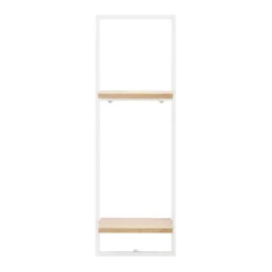 4pc Framed Wall Shelf Set White/Maple - Danya B. -Decor Vista GUEST bbf9d61f a0bb 4124 a88a ff43a4f53bcd