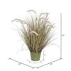 Vickerman Artificial Potted Green Grass With Cattails -Decor Vista GUEST bd98a4ed c3e8 4d75 9390 5aa918e67445