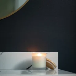 4"H Sullivans Velvet Scented Candle; Multicolored -Decor Vista GUEST be59093d 0896 4e25 a5d7 5d855a8a4cef