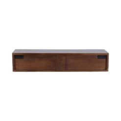 Kate & Laurel All Things Decor 30"x9"x6" McCutcheon Floating Shelf Walnut Brown -Decor Vista GUEST c017ff64 289a 4eaa b969 78ec3359e851