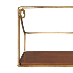 2pc Westland Wood And Metal Floating Wall Shelves Walnut Brown - Kate & Laurel All Things Decor 7 2pc Westland Wood And Metal Floating Wall Shelves Walnut Brown - Kate & Laurel All Things Decor -Decor Vista GUEST c0b95983 2fdc 4d2e 8f1f 7ea68efca885