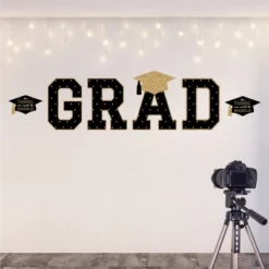 Big Dot Of Happiness Gold Graduation Party Decor - Vinyl Wall Decals - Grad -Decor Vista GUEST c103fd64 d26f 4c3b ba96 56c0537f8e4c