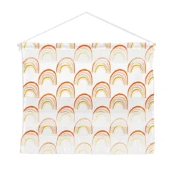 Alison Janssen Rainbow Power Fiber Wall Hanging - Society6 -Decor Vista GUEST c37e38a8 75c1 41ce 9964 a674d4a47865