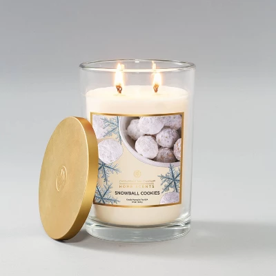 19oz Jar Candle Snowball Cookies Home Scents - Chesapeake Bay Candle 5 19oz Jar Candle Snowball Cookies Home Scents - Chesapeake Bay Candle - Image 3