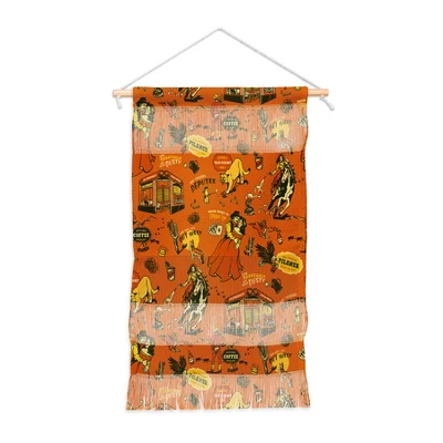 The Whiskey Ginger Old West Inspired Vintage Pattern Fiber Wall Hanging - Society6 5 The Whiskey Ginger Old West Inspired Vintage Pattern Fiber Wall Hanging - Society6 - Image 3