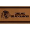 Evergreen Chicago Blackhawks Logo Turf Mat, Brown- 28 X 16 Inches Indoor Outdoor Doormat -Decor Vista GUEST c6b79a41 a0d7 4956 b5f5 a5ea0648215e