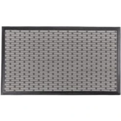 KAF Home Tufted Chain Door Mat | 17 X 30 Inches, Durable Indoor Outdoor Entry Way Rug | Perfect For Mud-Rooms, High Traffic Areas, Garages, Storefronts, And Everyday Home Use -Decor Vista GUEST c7be7854 9242 47f9 85a9 12ebb5fb47c0
