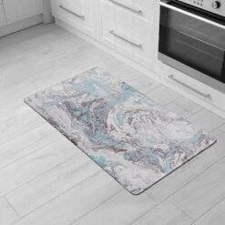 World Rug Gallery Contemporary Marble Anti-Fatigue Standing Mat -Decor Vista GUEST c7f52d92 ec93 474c aa7b 097bb3d56099