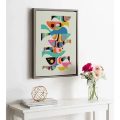 18" X 24" Sylvie Under The Sea Framed Canvas Wall Art By Rachel Lee Gray - Kate And Laurel 9 18" X 24" Sylvie Under The Sea Framed Canvas Wall Art By Rachel Lee Gray - Kate And Laurel -Decor Vista GUEST cdfe50a4 744d 41c4 bd25 13e1bf953545