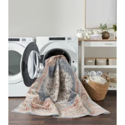 Nourison Astra Machine Washable Vintage Persian Indoor Rug -Decor Vista GUEST ce0c5791 79cc 4511 a357 47a6e041859e