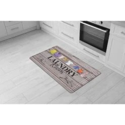 World Rug Gallery Laundry Room Standing Mat -Decor Vista GUEST cf6364e6 2d5b 4a6e 9e0f 2378c93da5de