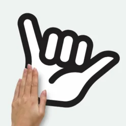 Peace Hand Dry Erase Peel And Stick Giant Wall Decal - RoomMates -Decor Vista GUEST cfc0b3a9 bdd0 4d94 9296 d56a48357ade