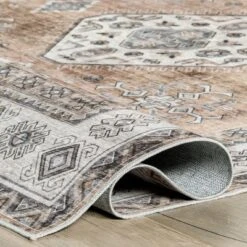 NuLOOM Evelina Traditional Stain Repellent Machine Washable Area Rug -Decor Vista GUEST d0487606 31a7 459b be17 50ff0d196426