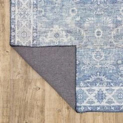 Marcel Persian Style Inspired Traditional Area Rug Blue/Gray - Captiv8e Designs -Decor Vista GUEST d0644346 e2c7 4d37 9915 4e0e12e201df