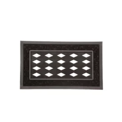 Evergreen Indoor Outdoor Doormat Bundle Set Of 5 - Frame And 4 Welcome Seasonal Inserts Pumpkins Lemonade Snowman Floral -Decor Vista GUEST d155910b d45e 4a39 9406 38738dc64f1a