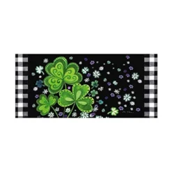 Evergreen Indoor Outdoor Doormat Bundle Set Of 5 - Frame And 4 Holiday Seasonal Inserts Valentine's Love Easter Tulips 4th Of July And St. Patricks -Decor Vista GUEST d157793b 9476 40a1 98b5 83fb0bb9934d