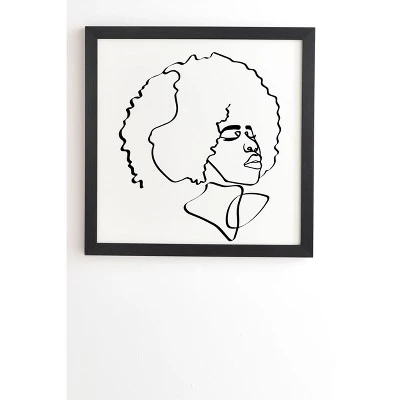 Domonique Brown Soul Fro Framed Wall Art Black - Deny Designs 7 Domonique Brown Soul Fro Framed Wall Art Black - Deny Designs - Image 5